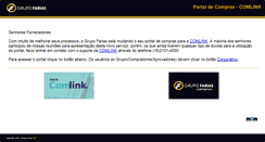 Desktop Screenshot of eprocurement.grupofarias.com.br